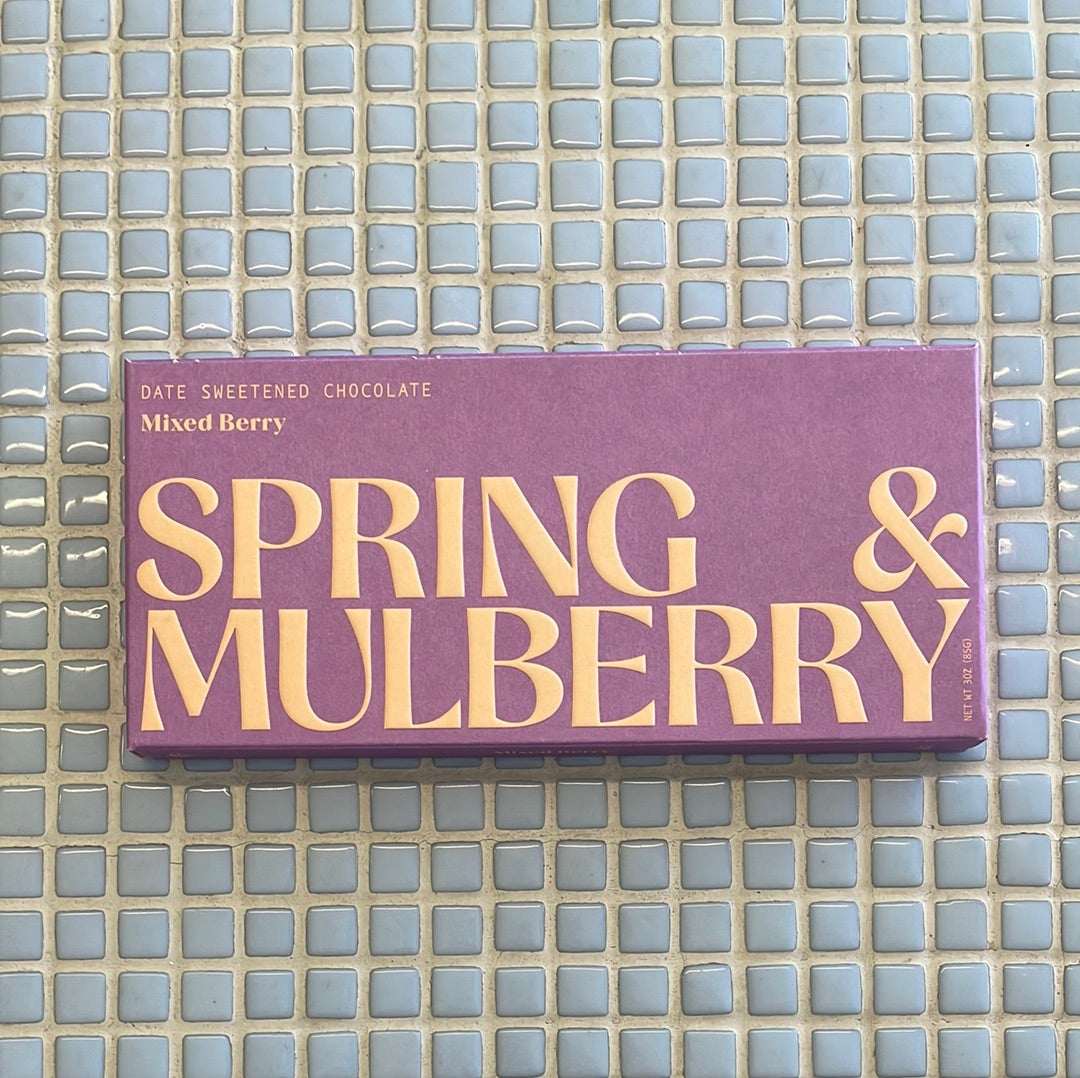 Spring & Mulberry: Date Sweetened Chocolate