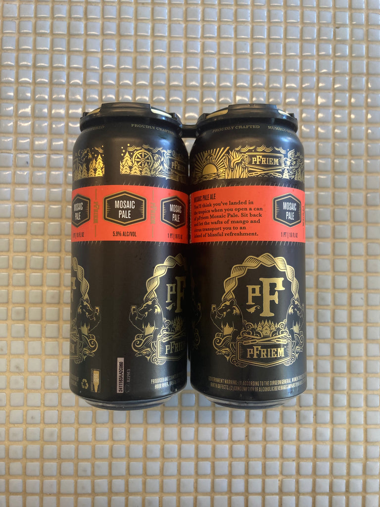 pFriem mosaic pale ale - 4pk 16oz cans